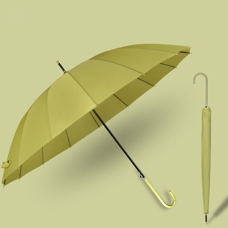 16 bone Straight umbrella