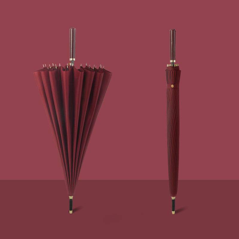 24 bone straight umbrella