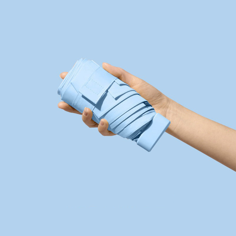 Flat fold umbrella