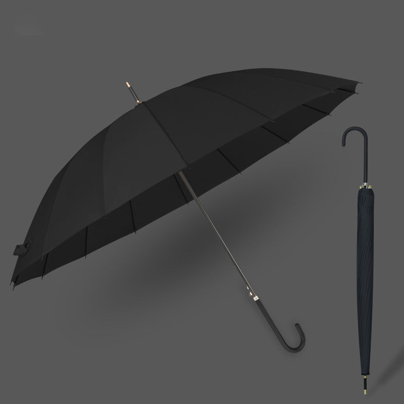 16 bone Straight umbrella