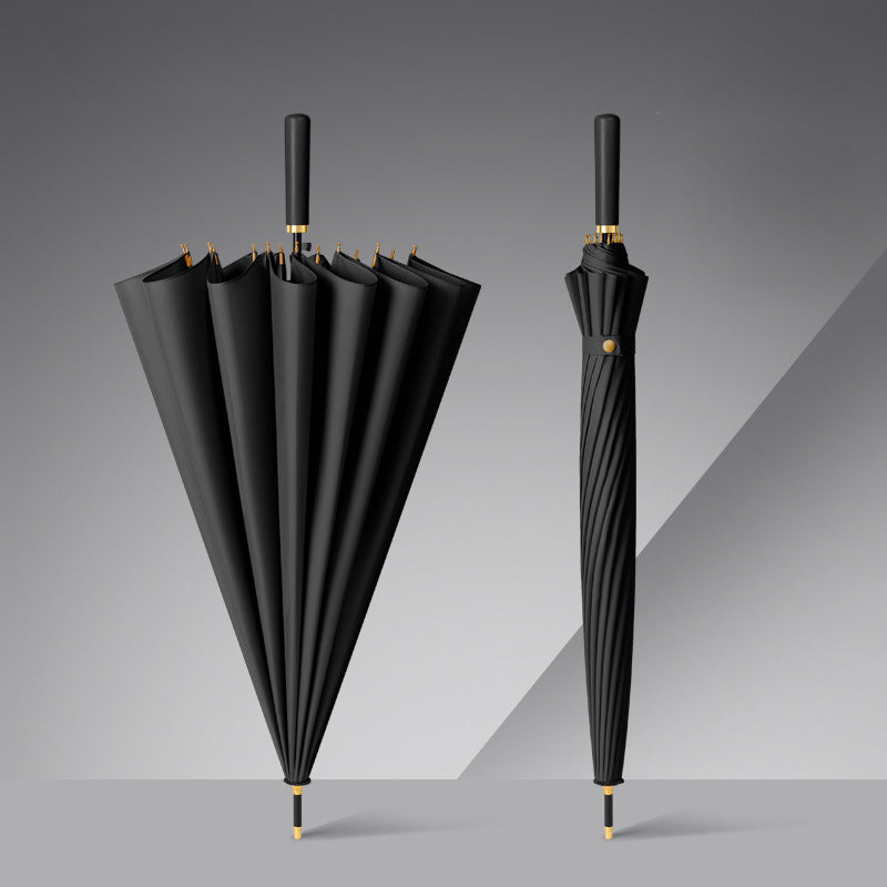 24 bone straight umbrella