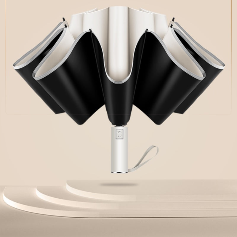 10 bone reverse auto umbrella