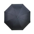 Reverse C handle umbrella