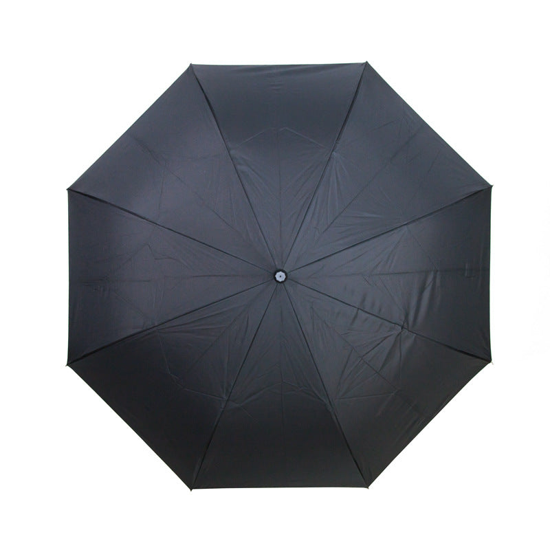 Reverse C handle umbrella